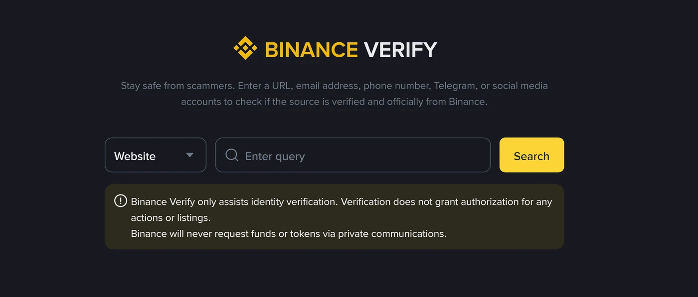 WhatsApp اُتے «Binance سپورٹ» دا پیغام؟ Binance Verify نال کِویں چیک کریے