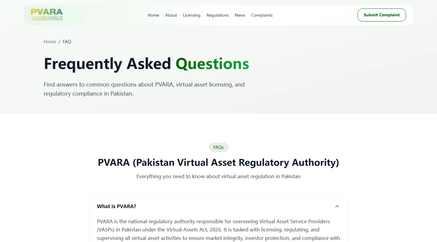 پاکستان وچ crypto exchange دا licence کِویں verify کریے؟ PVARA register نہ ملے تے 6 checks